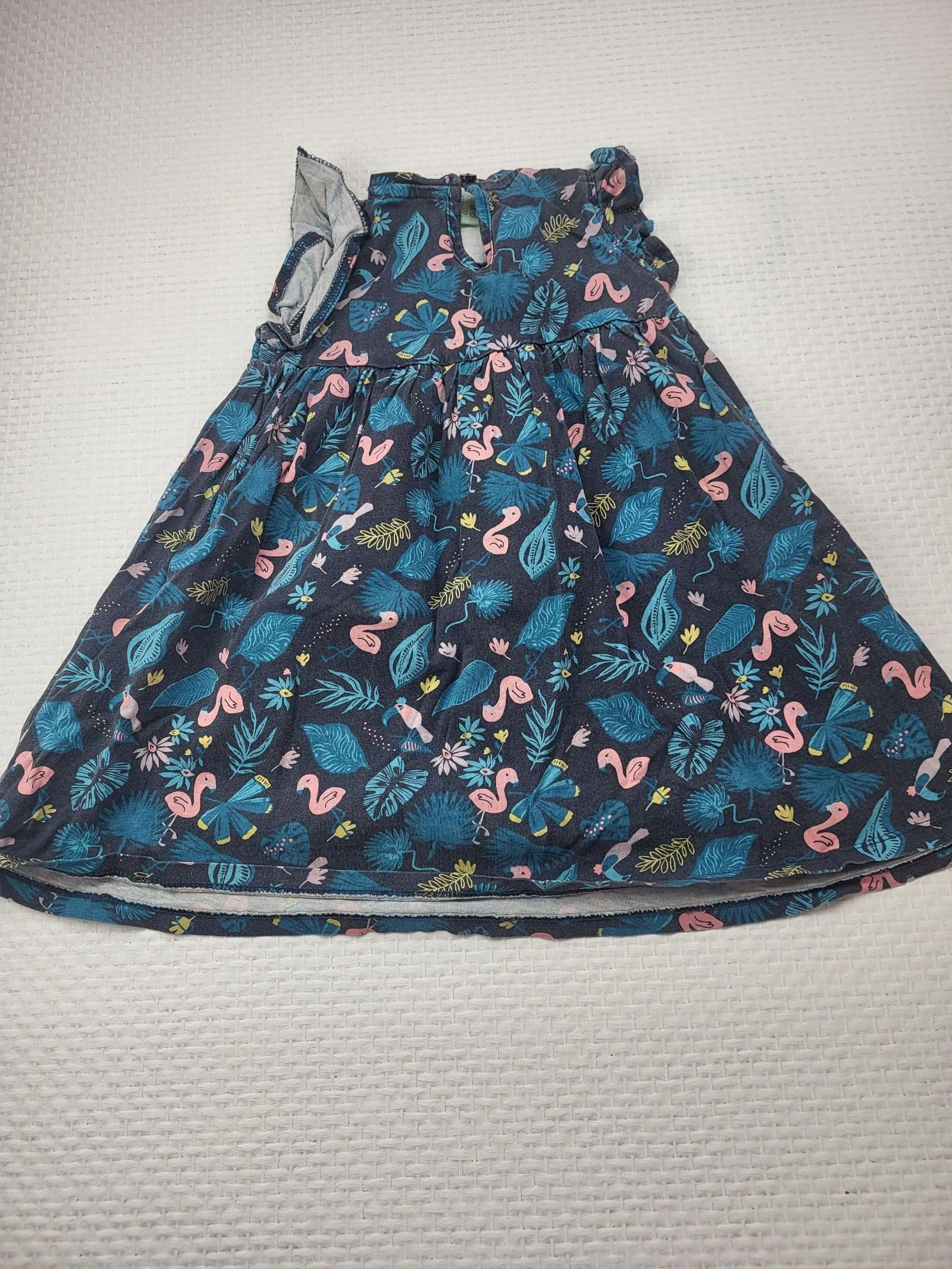 Vestido de verão tropical com flamingos rosa Gemo – 24 meses (86 cm) – photo 2